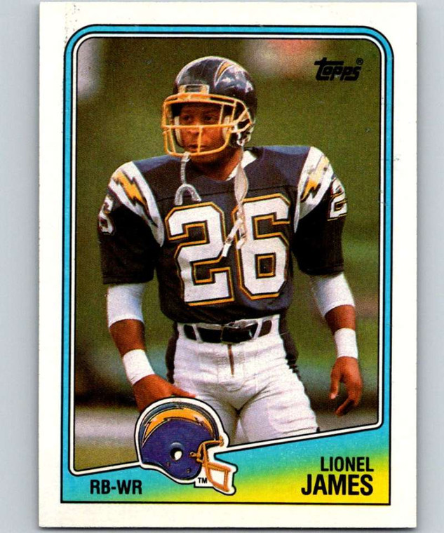1988 Topps #207 Lionel James NM-MT  San Diego Chargers 