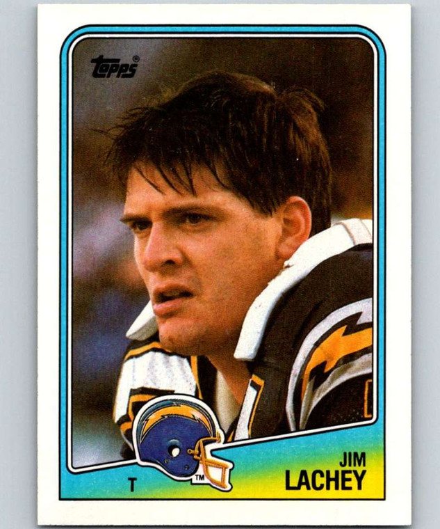 1988 Topps #211 Jim Lachey NM-MT  San Diego Chargers 