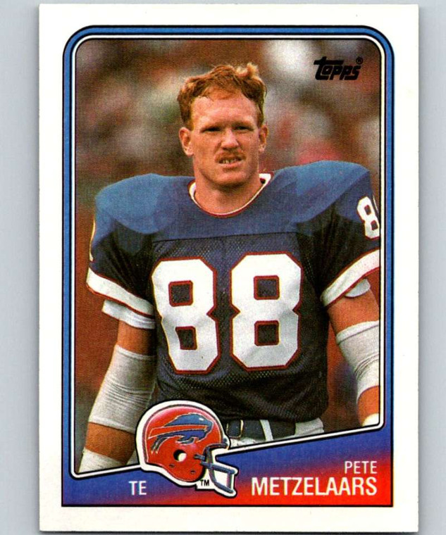 1988 Topps #226 Pete Metzelaars NM-MT  Buffalo Bills 