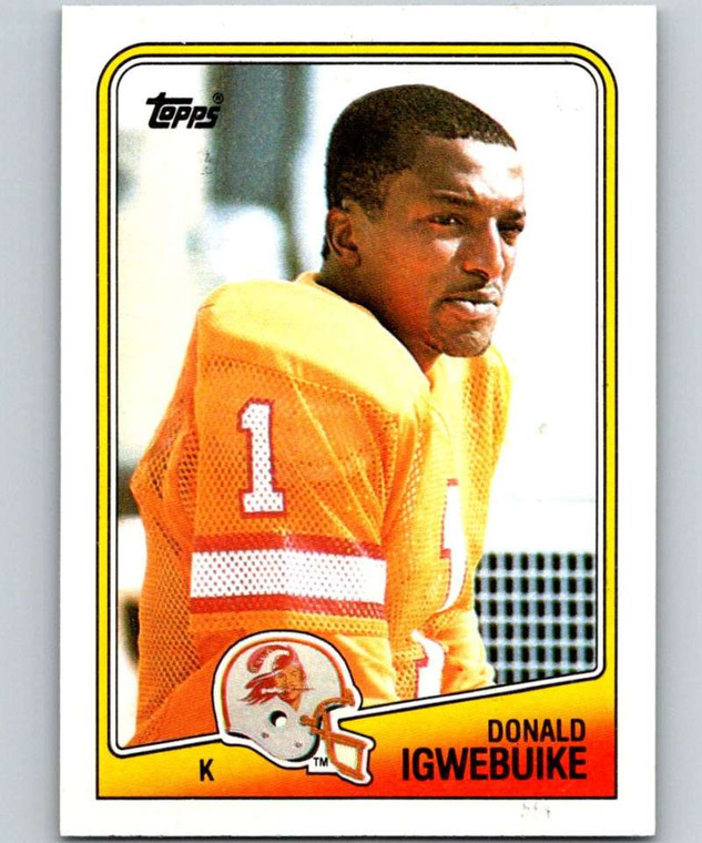 1988 Topps #357 Donald Igwebuike NM-MT  Tampa Bay Buccaneers 