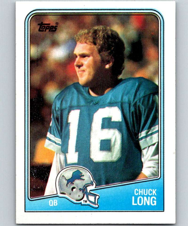 1988 Topps #373 Chuck Long NM-MT  Detroit Lions 