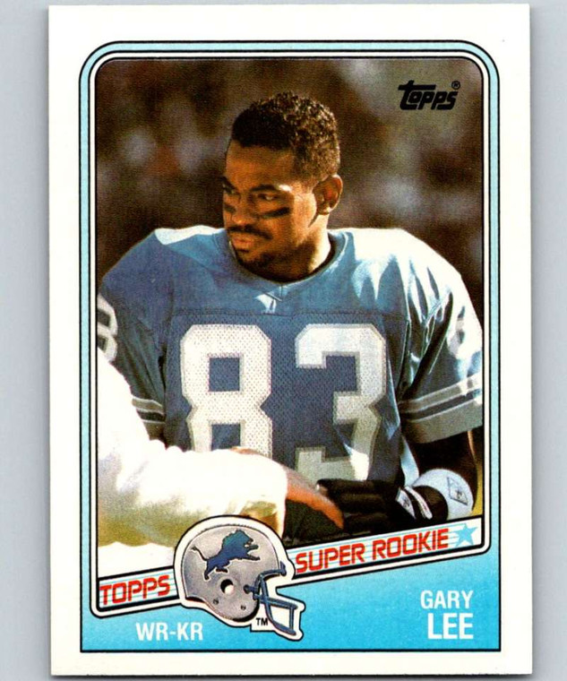 1988 Topps #377 Gary Lee NM-MT  RC Rookie Detroit Lions 