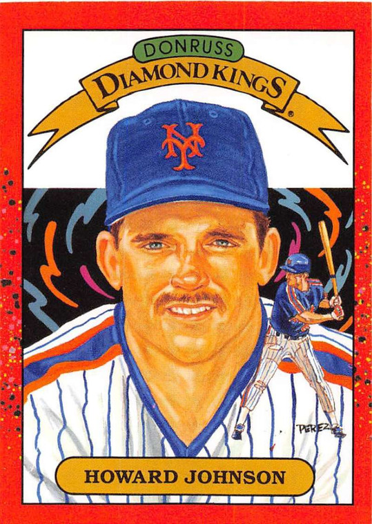 1990 Donruss #18 Howard Johnson DK NM-MT New York Mets 