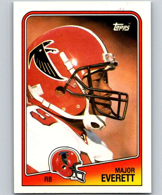 1988 Topps #389 Major Everett NM-MT  Atlanta Falcons 