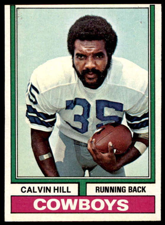 1974 Topps #95 Calvin Hill VG Dallas Cowboys 