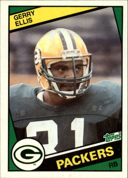 1984 Topps #267 Gerry Ellis VG Green Bay Packers 