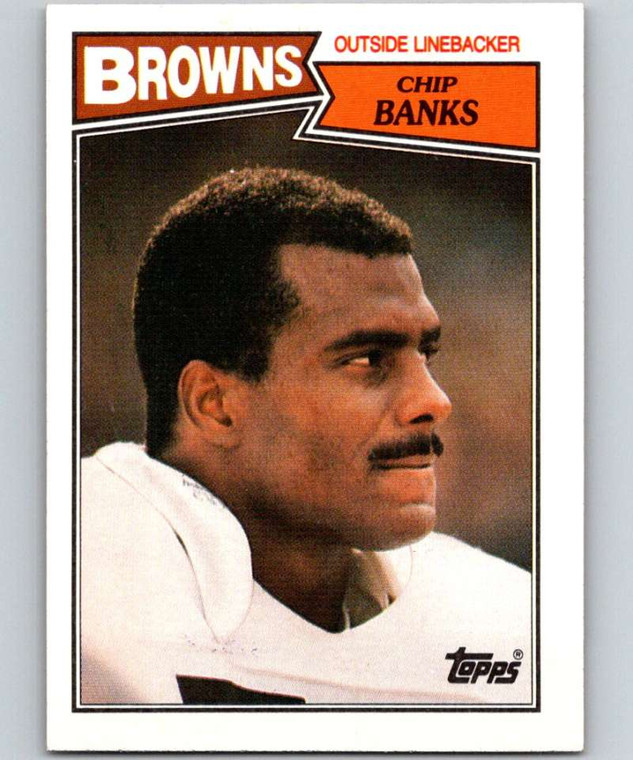 1987 Topps #91 Chip Banks VG  Cleveland Browns 