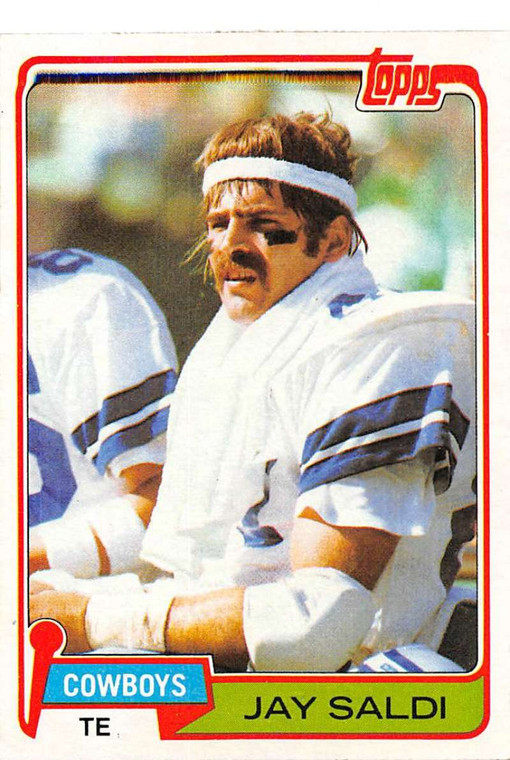1981 Topps #53 Jay Saldi VG Dallas Cowboys 