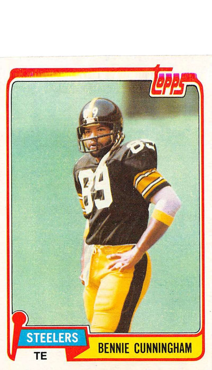 1981 Topps #111 Bennie Cunningham VG Pittsburgh Steelers 