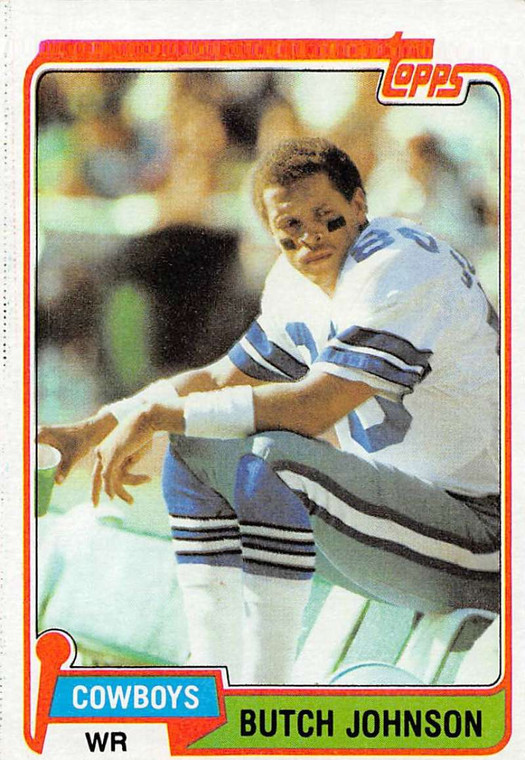 1981 Topps #229 Butch Johnson VG Dallas Cowboys 