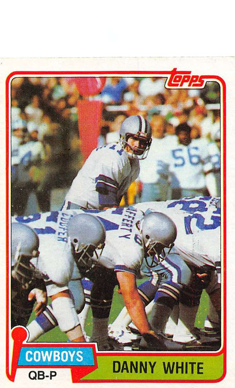 1981 Topps #300 Danny White VG Dallas Cowboys 