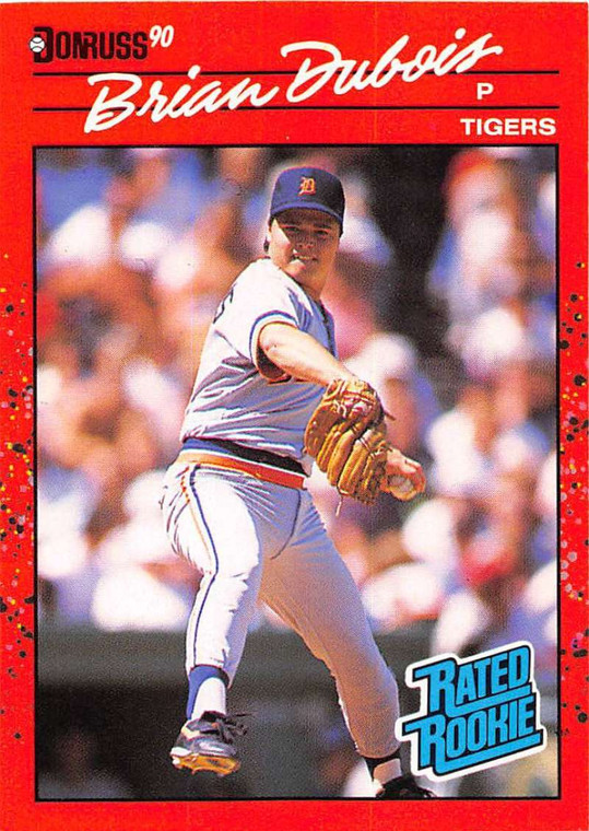 1990 Donruss #38 Brian DuBois NM-MT RC Rookie Detroit Tigers 