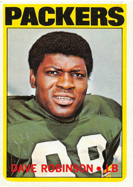 1972 Topps #116 Dave Robinson VG  Green Bay Packers 
