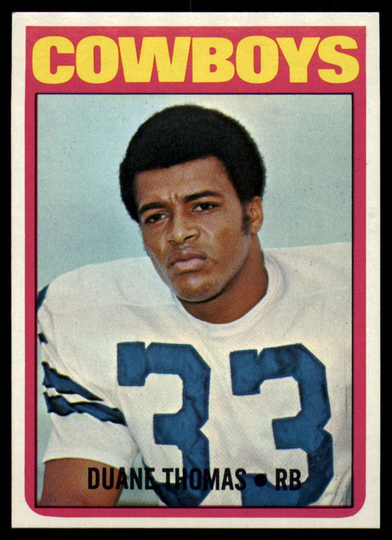 1972 Topps #180 Duane Thomas VG  Dallas Cowboys 