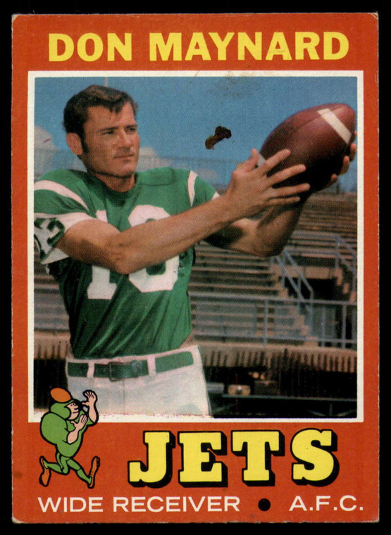 1971 Topps #19 Don Maynard VG New York Jets 