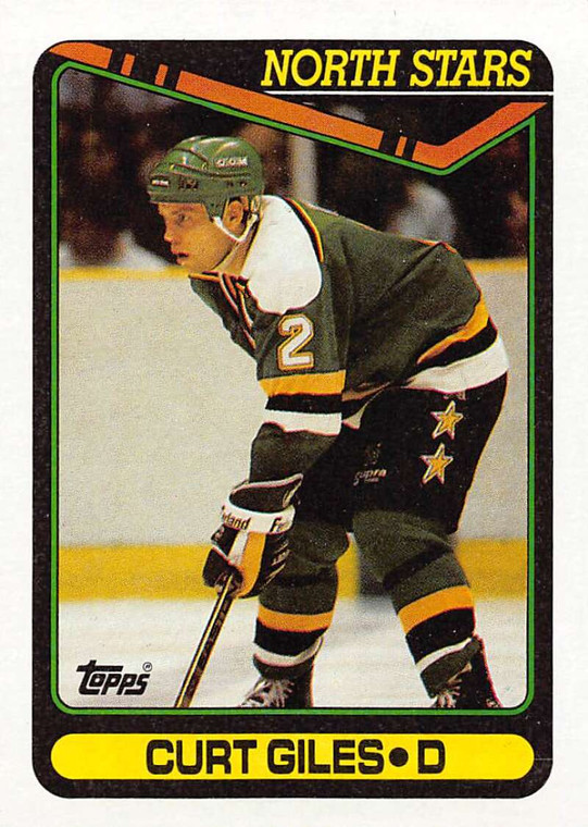1990-91 Topps #228 Curt Giles VG Minnesota North Stars 