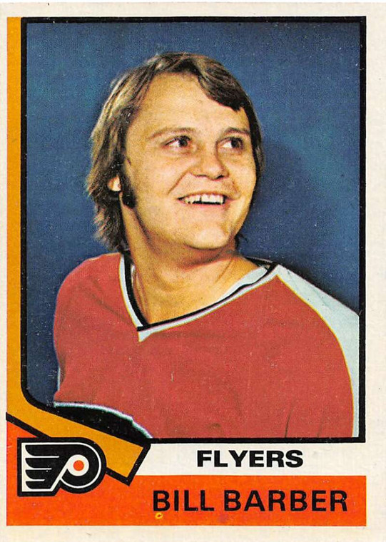 1974-75 Topps #8 Bill Barber VG  Philadelphia Flyers 