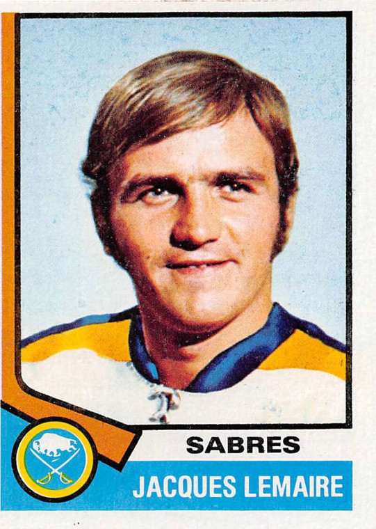 1974-75 Topps #24 Jacques Lemaire UER VG  Montreal Canadiens 