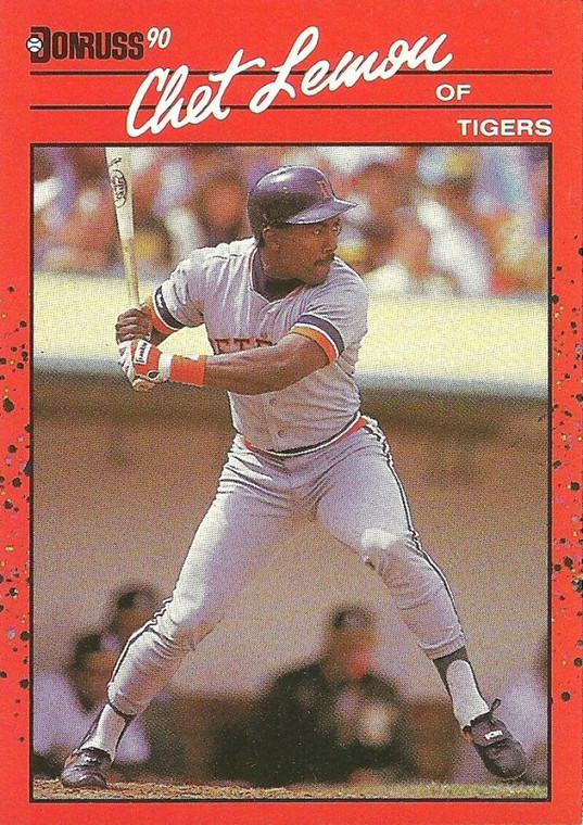 1990 Donruss #60 Chet Lemon NM-MT Detroit Tigers 