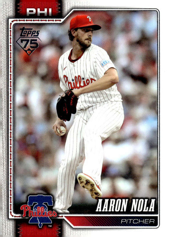 2026 Topps #463 Aaron Nola NM-MT  Philadelphia Phillies 