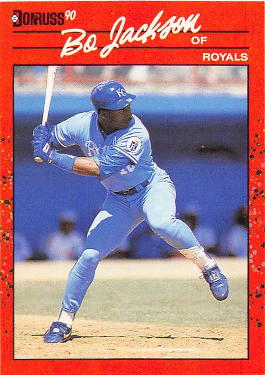 1990 Donruss #61 Bo Jackson NM-MT Kansas City Royals 