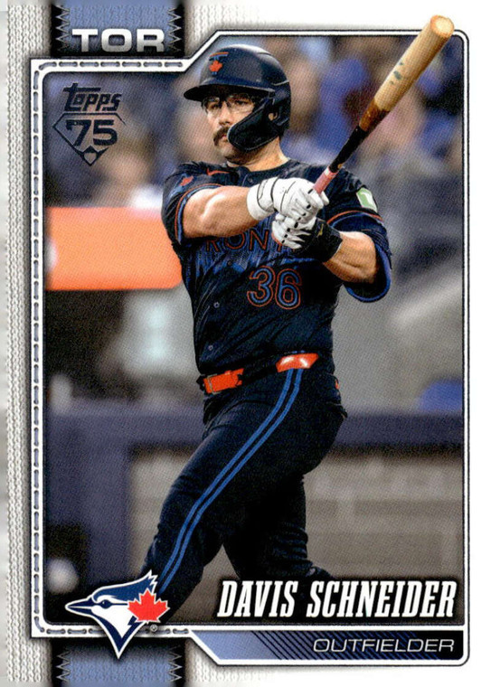 2026 Topps #361 Davis Schneider NM-MT  Toronto Blue Jays 