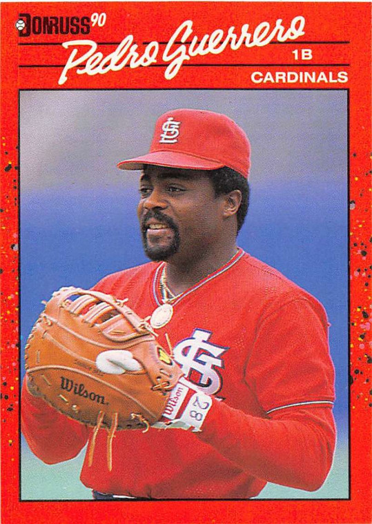 1990 Donruss #63 Pedro Guerrero NM-MT St. Louis Cardinals 