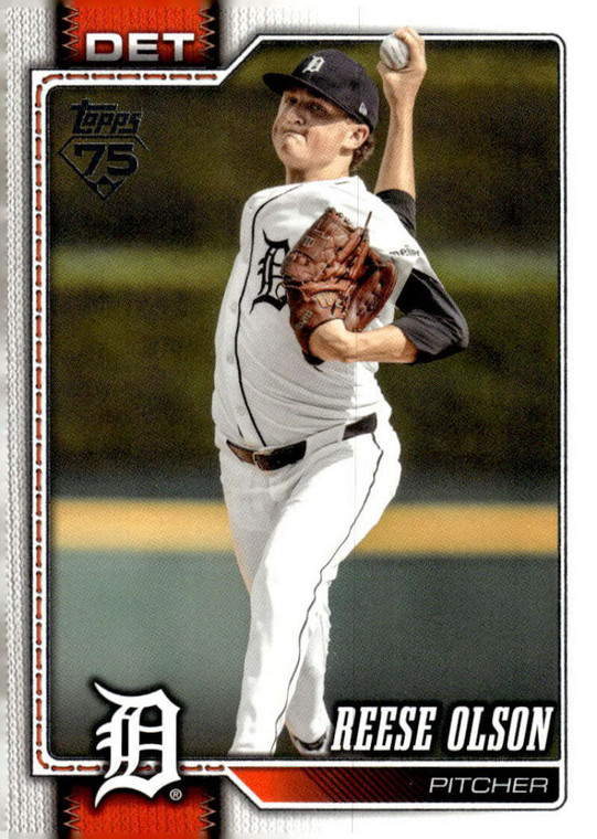 2026 Topps #639 Reese Olson NM-MT  Detroit Tigers 
