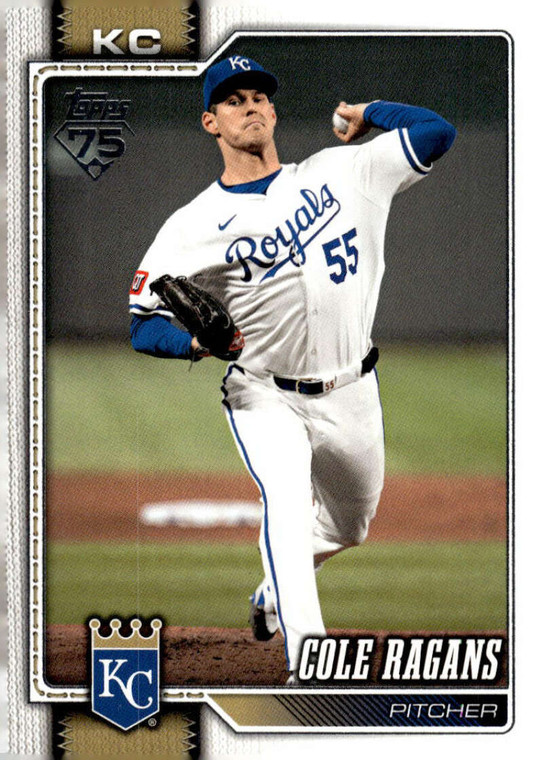 2026 Topps #484 Cole Ragans NM-MT  Kansas City Royals 