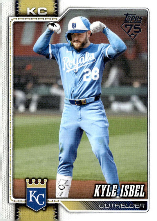2026 Topps #689 Kyle Isbel NM-MT  Kansas City Royals 