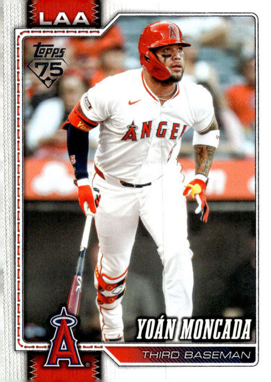 2026 Topps #625 Yoan Moncada NM-MT  Los Angeles Angels 