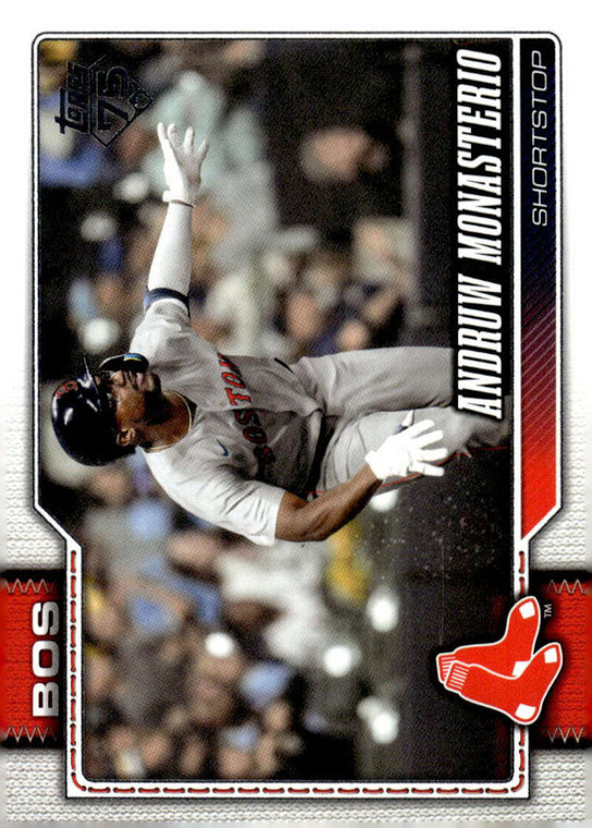 2026 Topps #653 Andruw Monasterio NM-MT  Boston Red Sox 