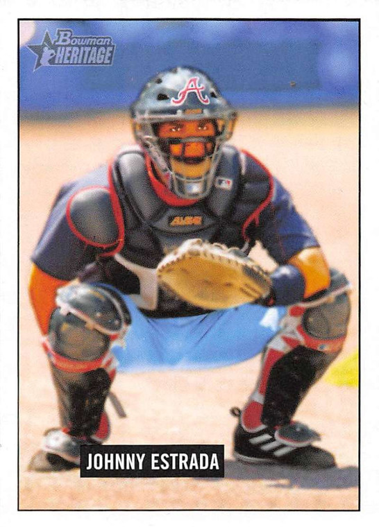 2005 Bowman Heritage #20 Johnny Estrada NM-MT Atlanta Braves 