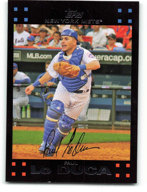 2007 Topps #437a Paul Lo Duca NM-MT New York Mets 