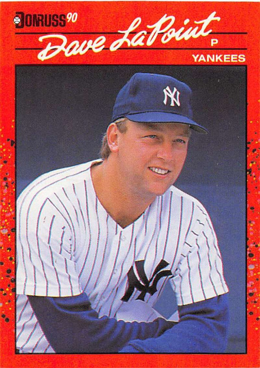 1990 Donruss #72 Dave LaPoint NM-MT New York Yankees 