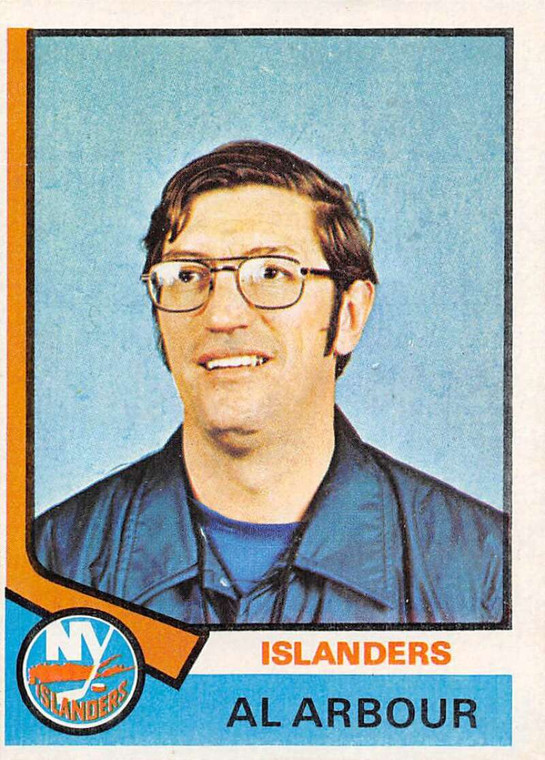 1974-75 Topps #91 Al Arbour CO VG  New York Islanders 