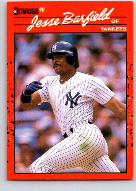 1990 Donruss #74 Jesse Barfield NM-MT New York Yankees 