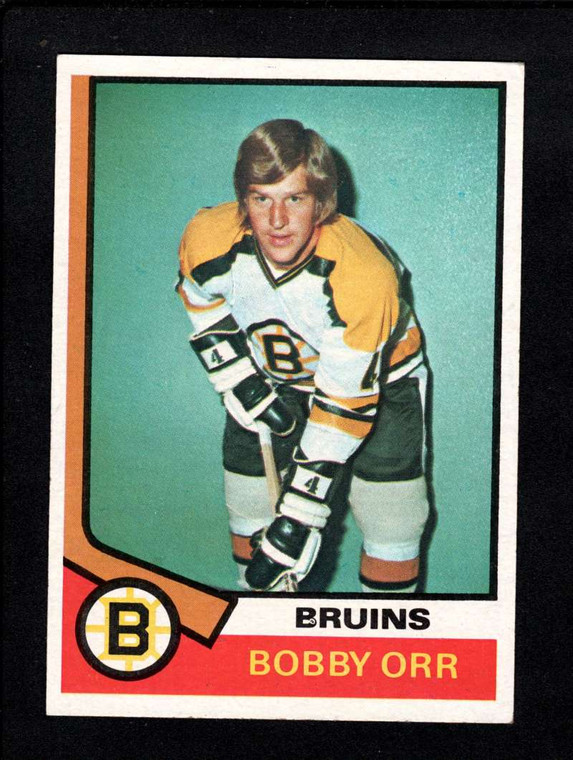 1974-75 Topps #100 Bobby Orr VG  Boston Bruins 