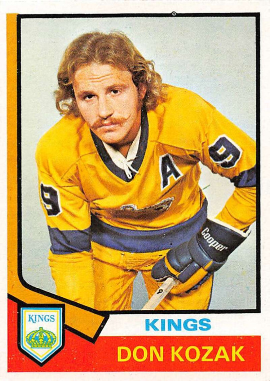 1974-75 Topps #111 Don Kozak VG  RC Rookie Los Angeles Kings 