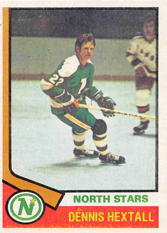 1974-75 Topps #115 Dennis Hextall VG  Minnesota North Stars 