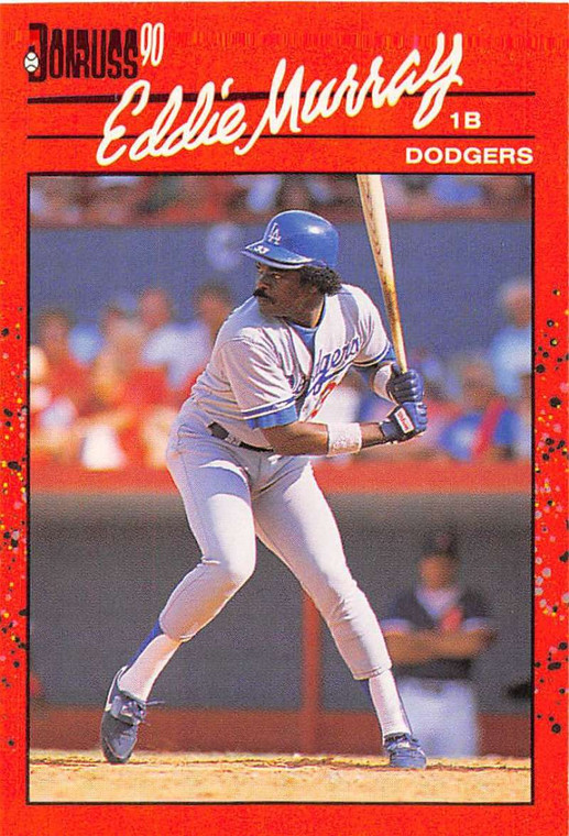 1990 Donruss #77 Eddie Murray NM-MT Los Angeles Dodgers 