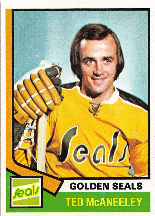 1974-75 Topps #148 Ted McAneeley VG  California Golden Seals 