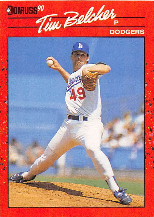 1990 Donruss #79 Tim Belcher NM-MT Los Angeles Dodgers 