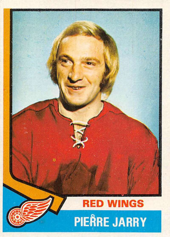 1974-75 Topps #171 Pierre Jarry VG  Detroit Red Wings 