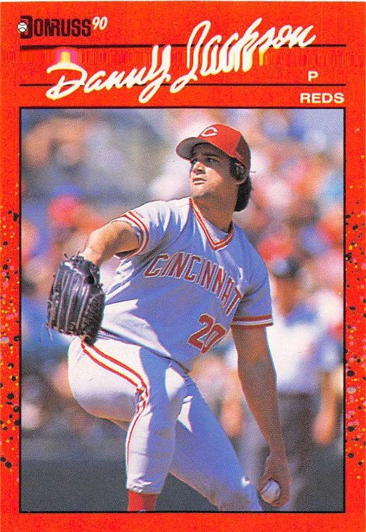 1990 Donruss #80 Danny Jackson NM-MT Cincinnati Reds 