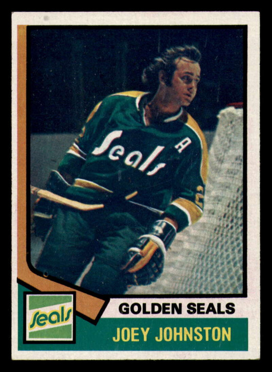 1974-75 Topps #185 Joey Johnston VG  California Golden Seals 