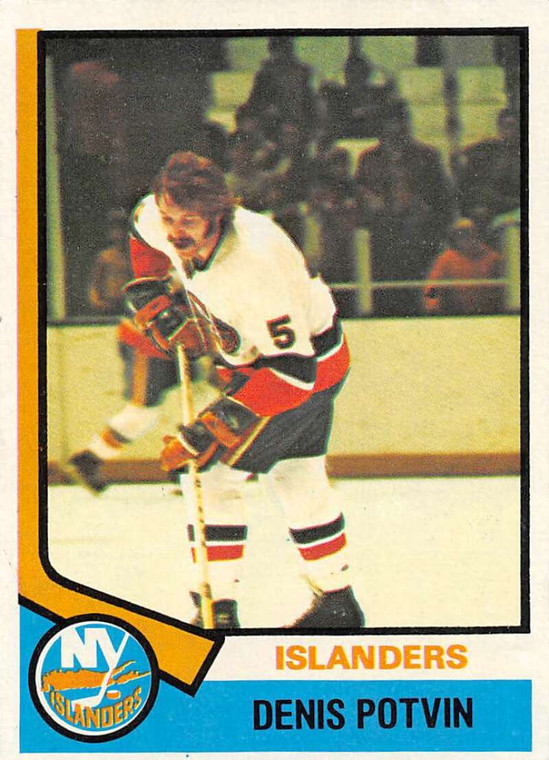1974-75 Topps #195 Denis Potvin VG  RC Rookie New York Islanders 