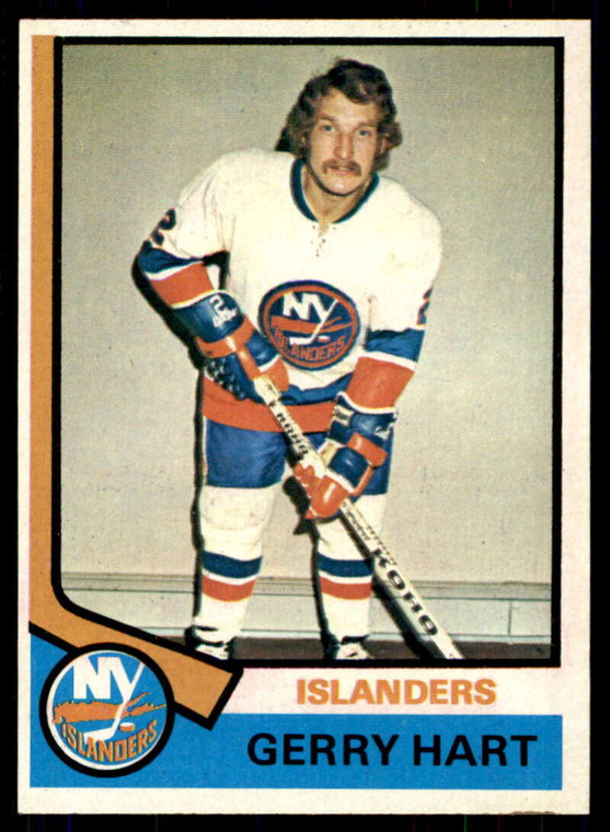 1974-75 Topps #199 Gerry Hart VG  New York Islanders 