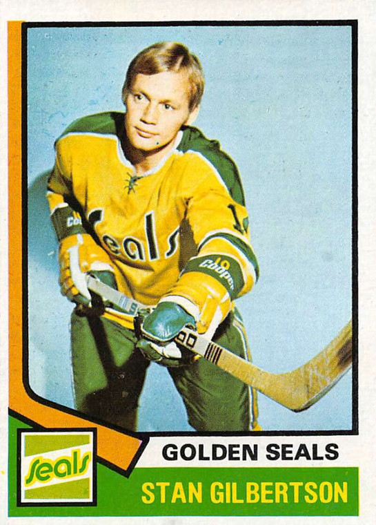 1974-75 Topps #223 Stan Gilbertson VG  California Golden Seals 