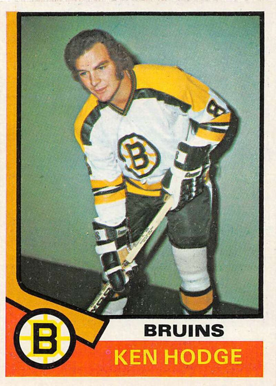 1974-75 Topps #230 Ken Hodge VG  Boston Bruins 